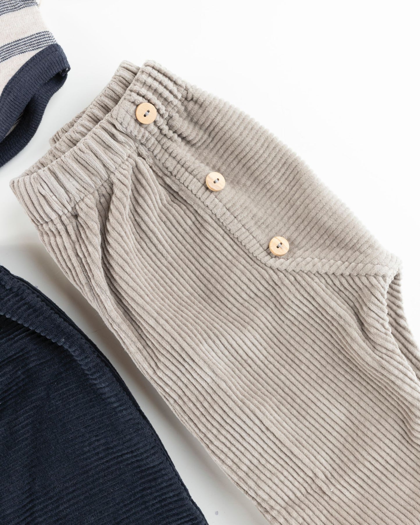 Pantaloni in velluto di cotone pantalone