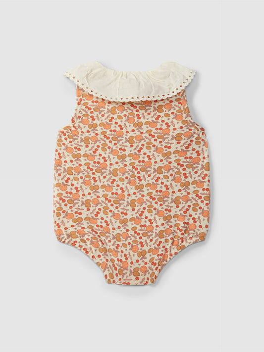 Pagliaccetto con dettaglio ricamato Pagliaccetto