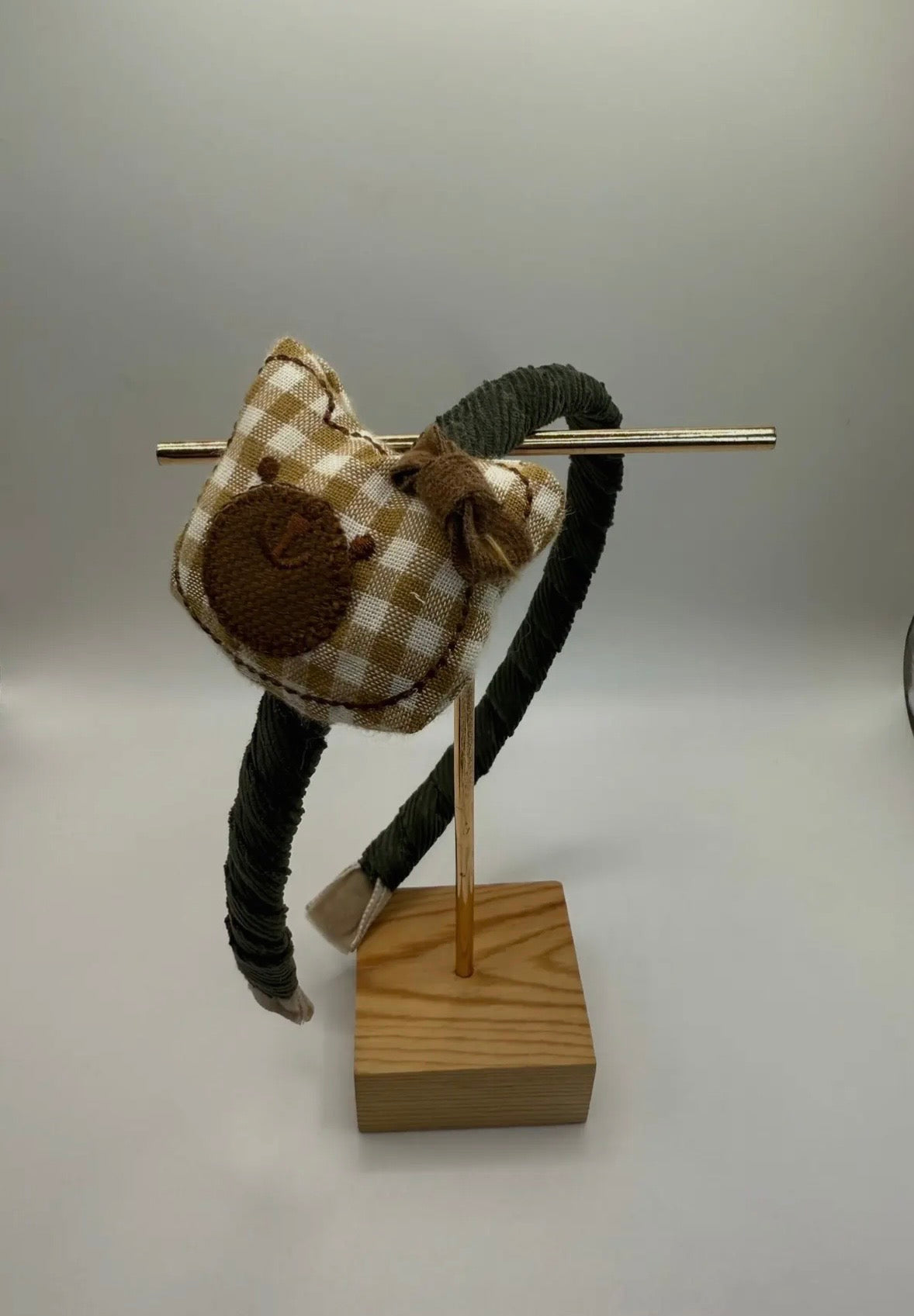 Cerchietto Teddy Vichy