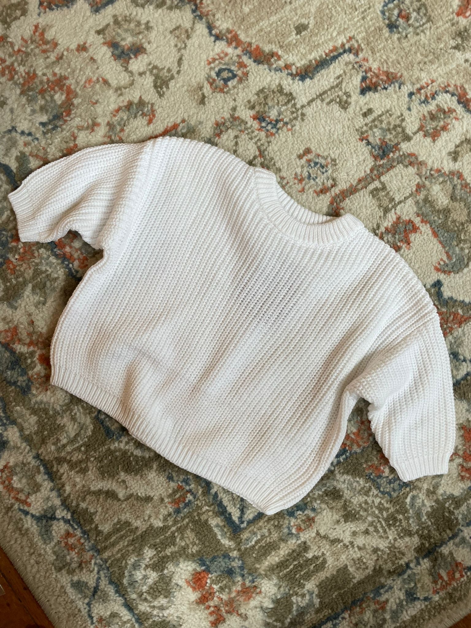 Maglioncino oversize BIANCO maglioncino