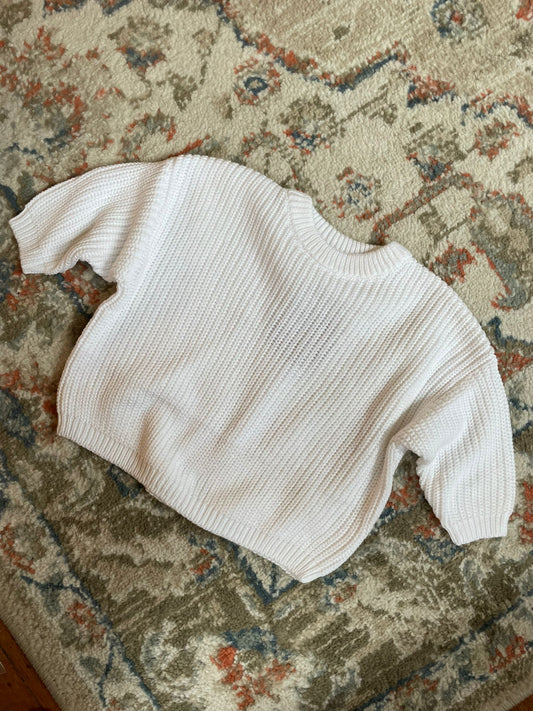 Maglioncino oversize BIANCO maglioncino