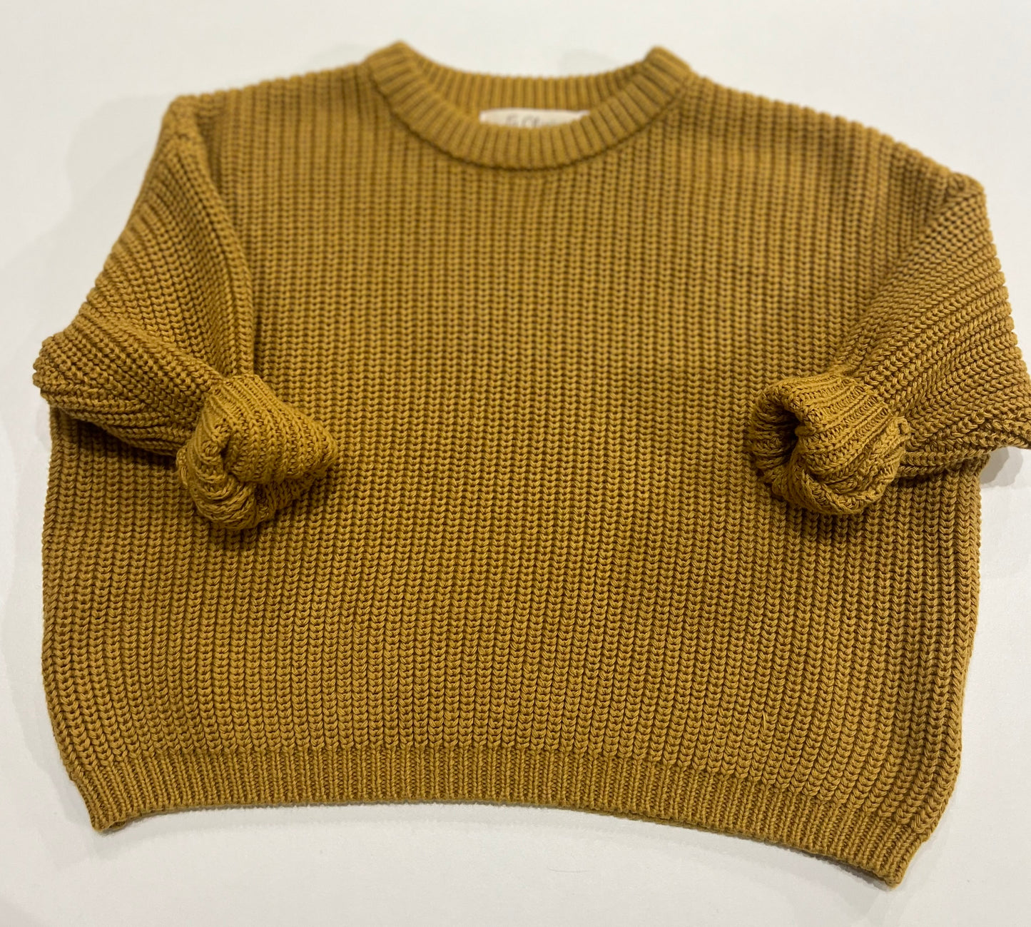 Maglioncino oversize SENAPE maglioncino