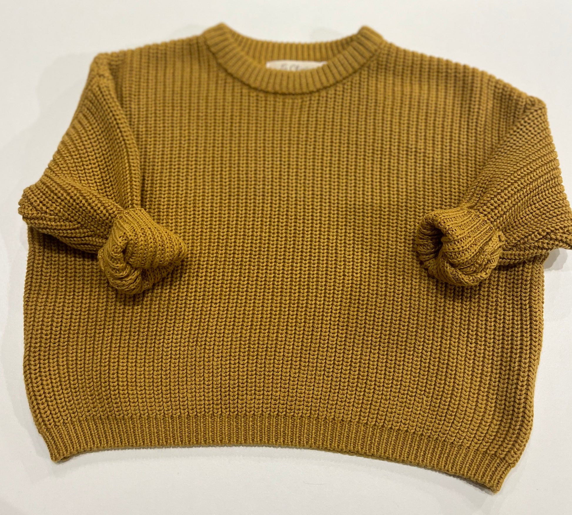 Maglioncino oversize SENAPE maglioncino