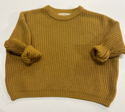 Maglioncino oversize SENAPE maglioncino