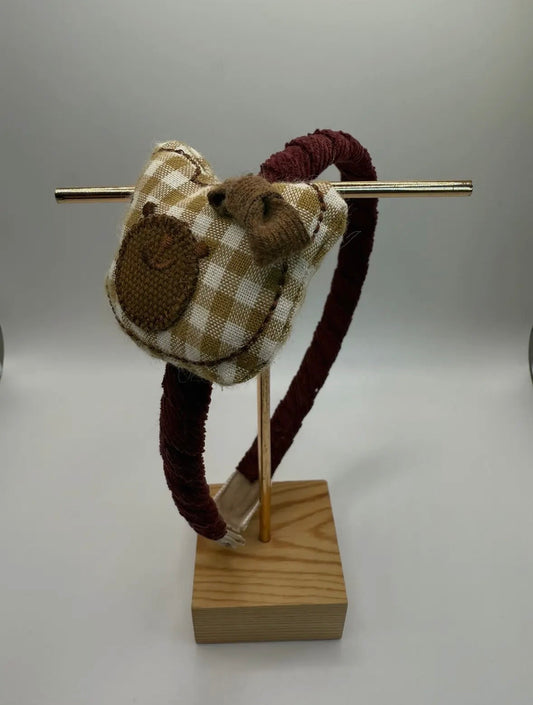 Cerchietto Teddy Vichy