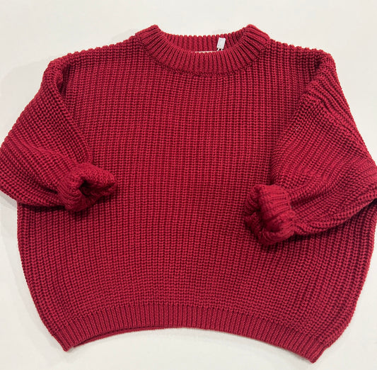 Maglioncino oversize ROSSO maglioncino