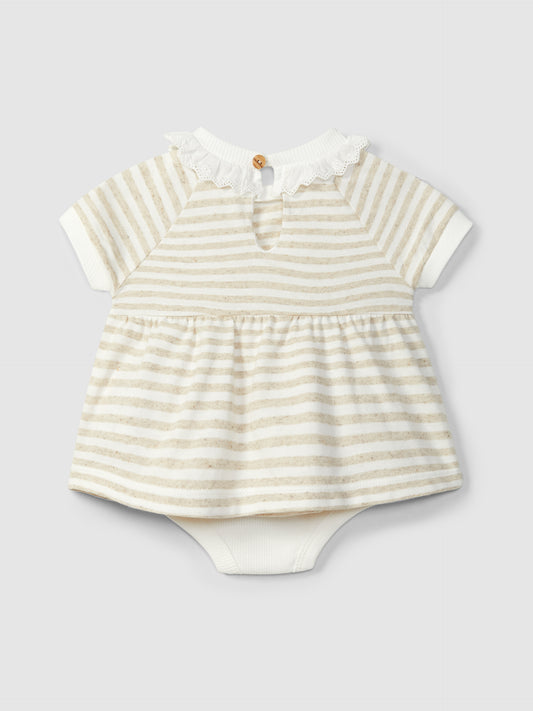 Set di maglietta e copri pannolino set neonato