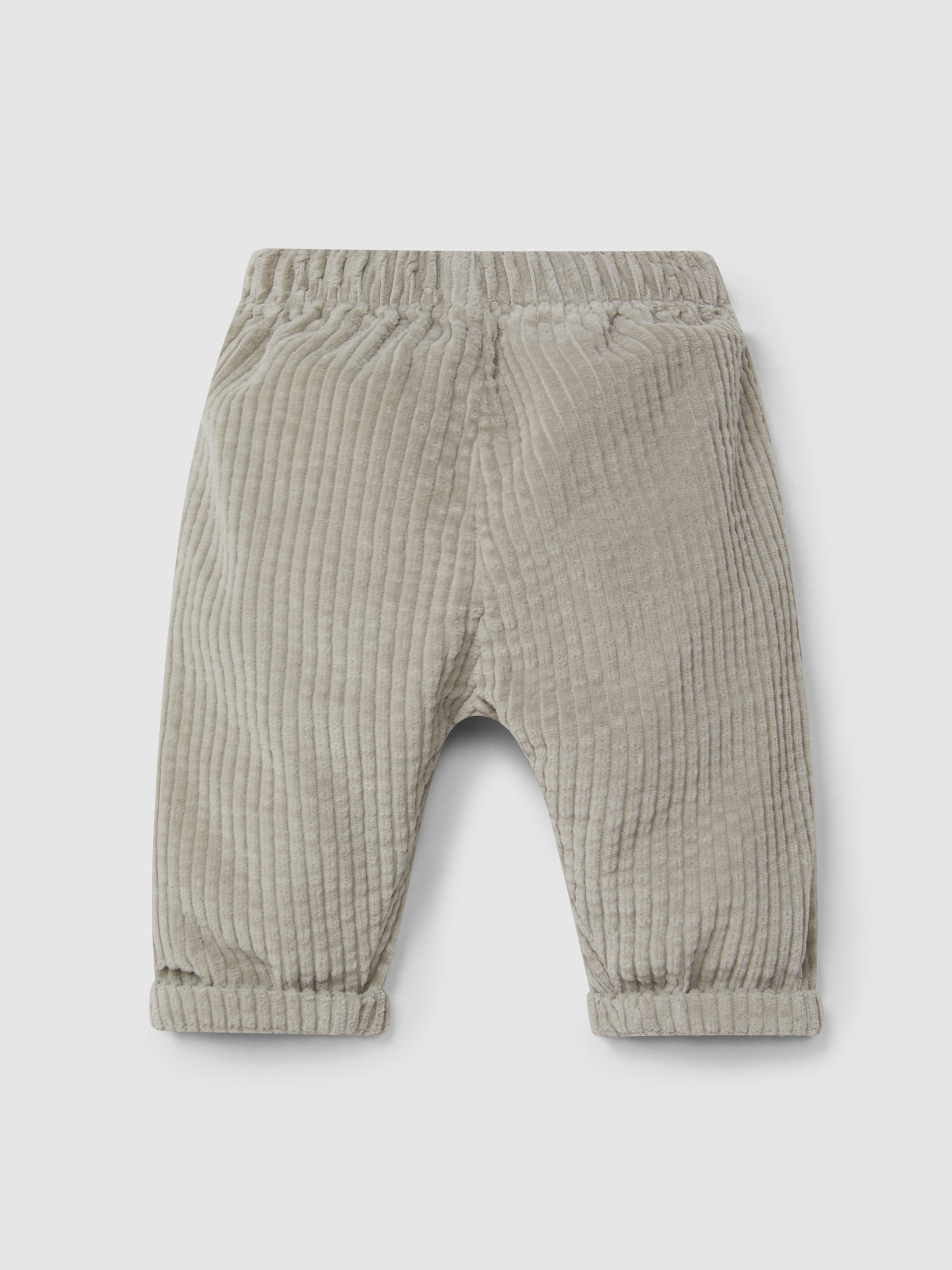Pantalone in velluto a coste con tasche pantalone