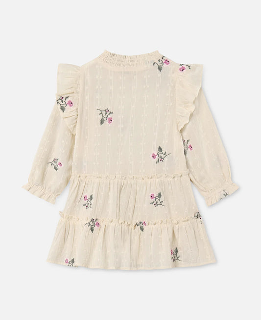 Vestito con rose vestito