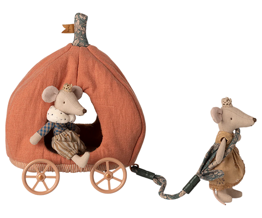 Carrozza zucca. Topo