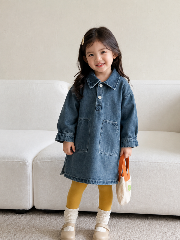 Sienna vestito in denim