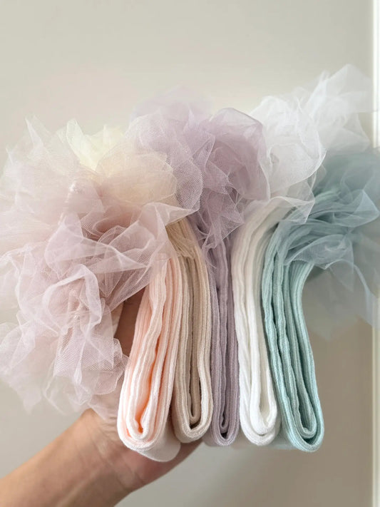 Calzini con tulle calzini