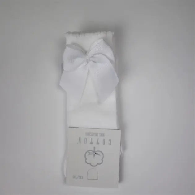 Calzino con fiocco calzini