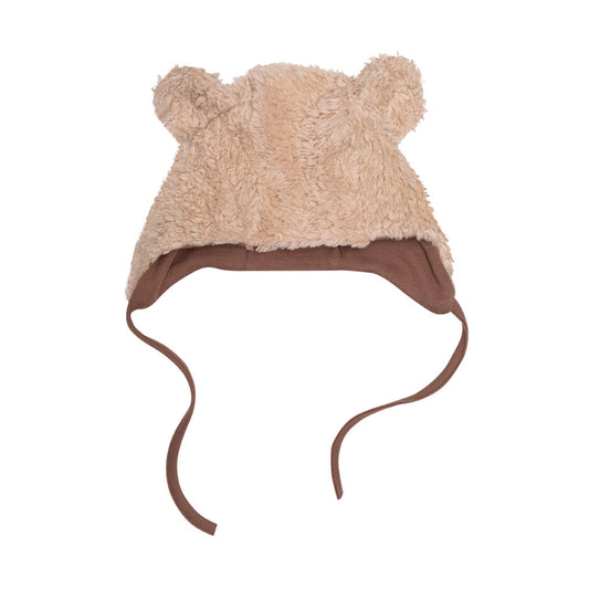 Cappello in peluche con fodera in lana merino cappello