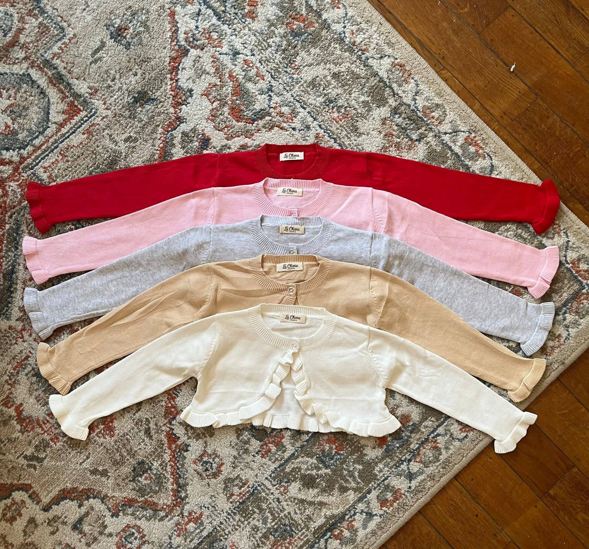 Coprispalle con Rush in Cotone: Stile Bolero - Petite Micol