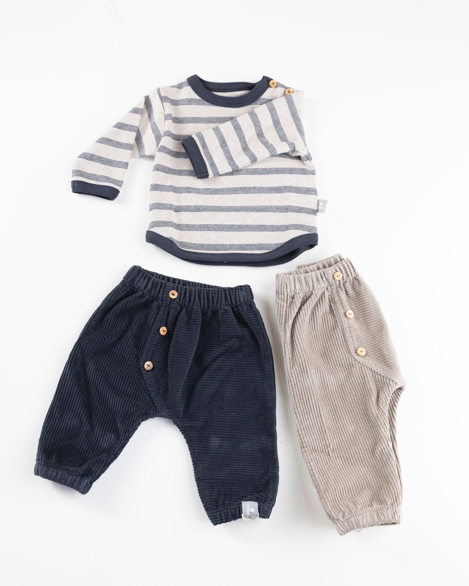 Pantaloni in velluto di cotone pantalone