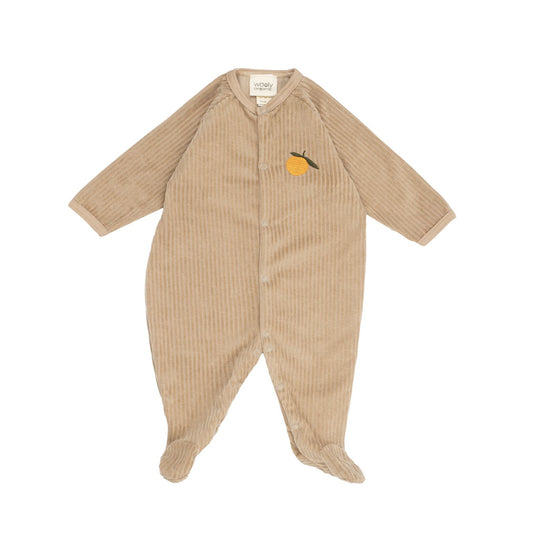 Tutina in velluto a coste Tutina