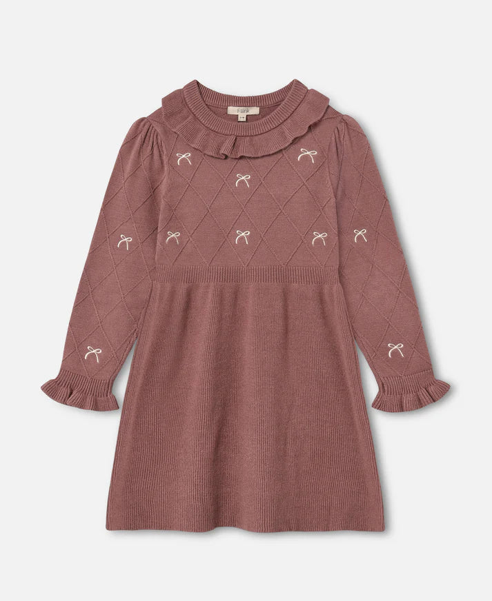 Vestito con fiocchetti vestito