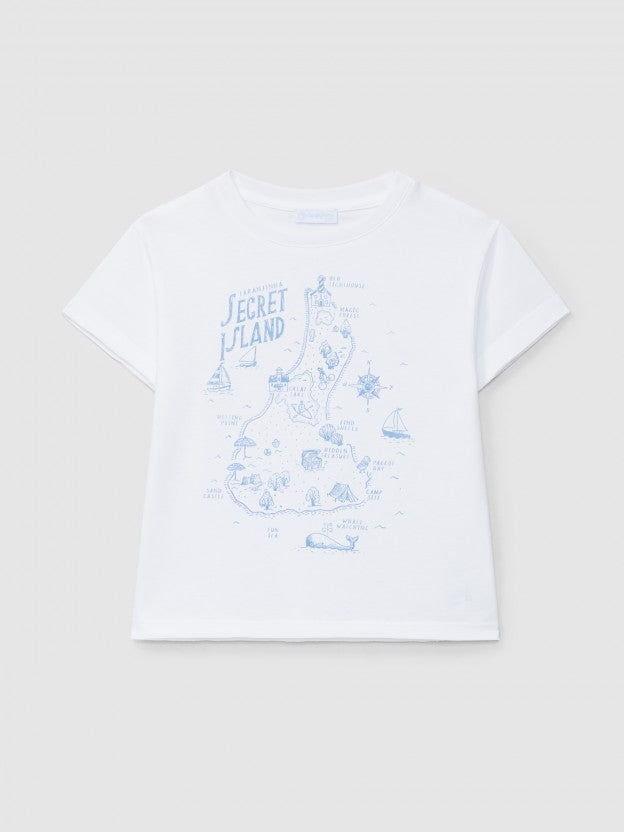 Maglietta "Secret Island" maglietta