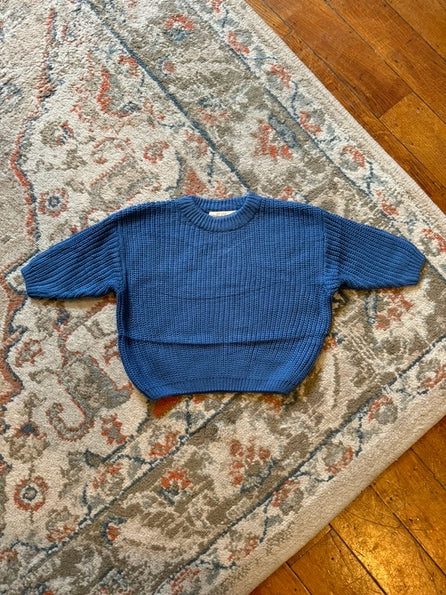 Maglioncino oversize BLUE maglioncino