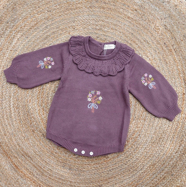 Pagliaccetto con ricamo Pagliaccetto