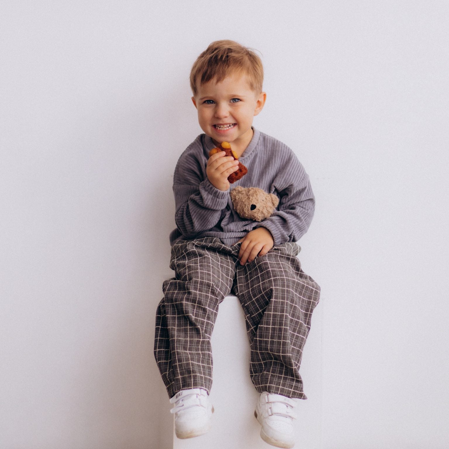 Pantaloni a quadri pantalone