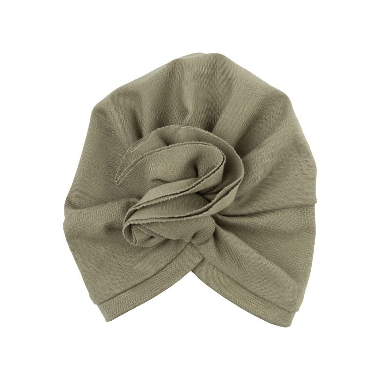 Turbante con volant turbante