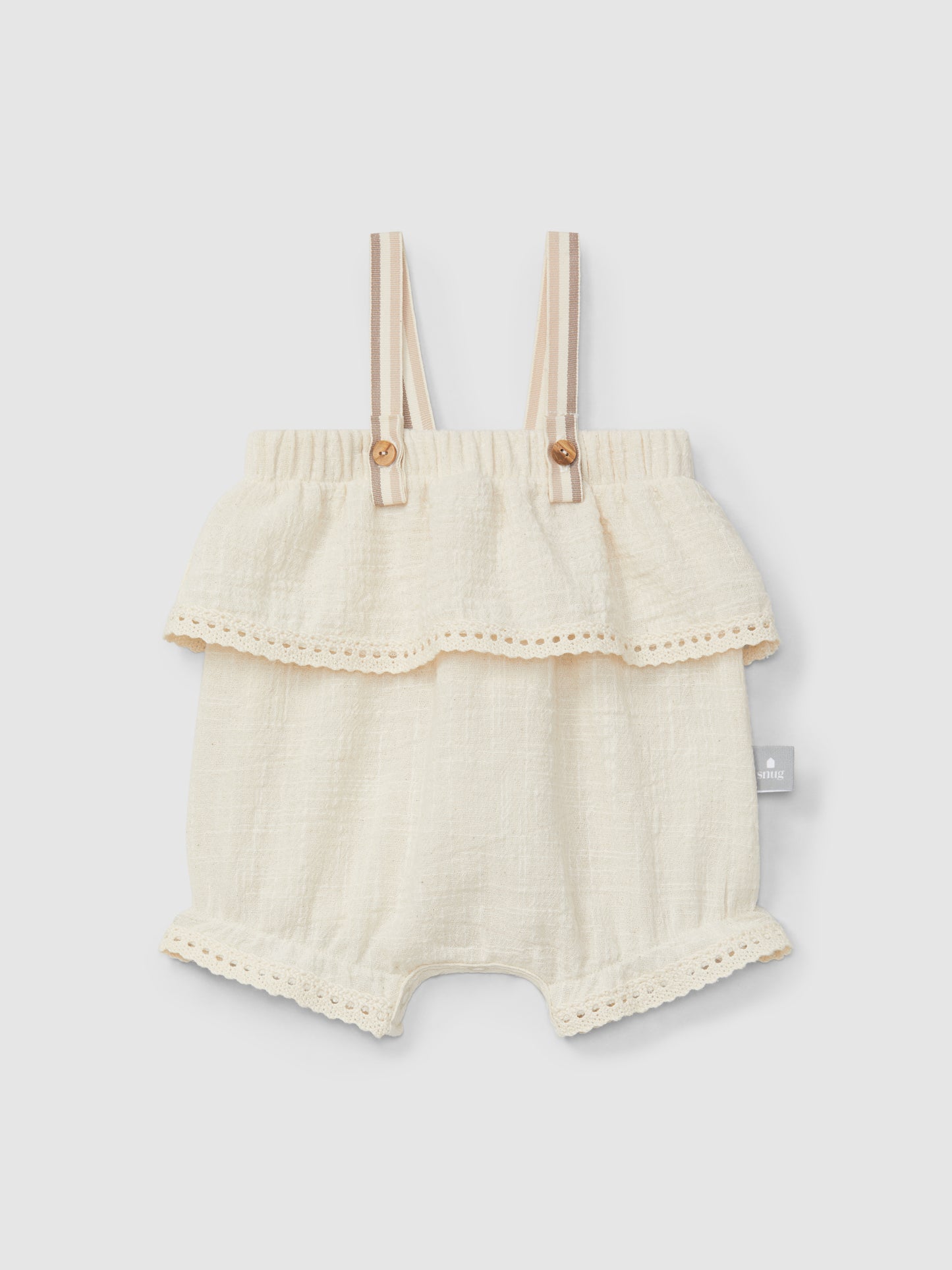 Salopette con ricamo Salopette