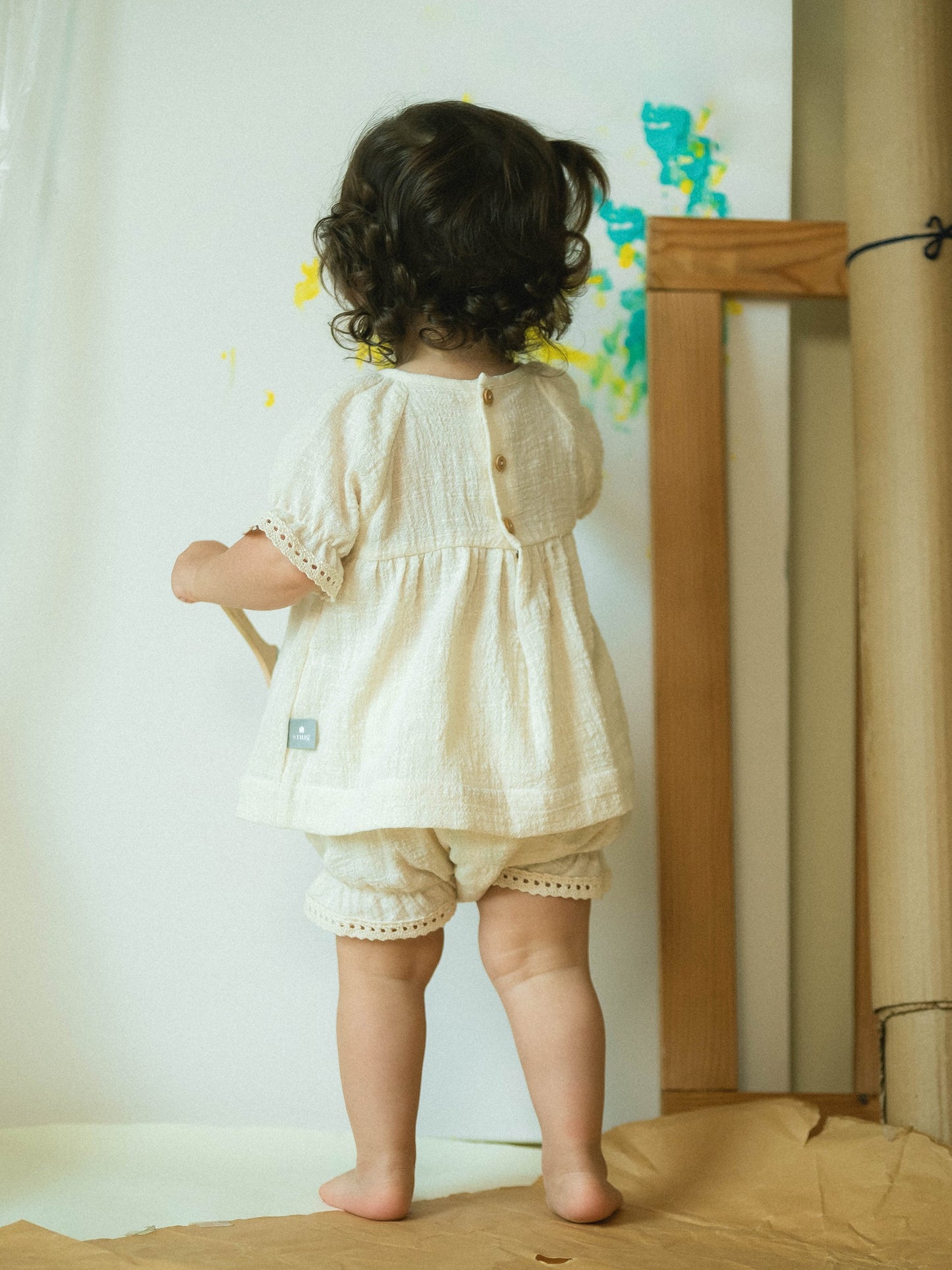 Set blusa e pantaloncino set neonato