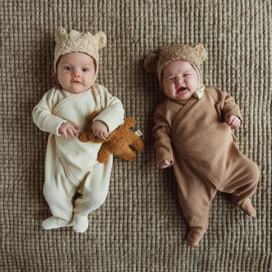 Cappello in peluche con fodera in lana merino cappello