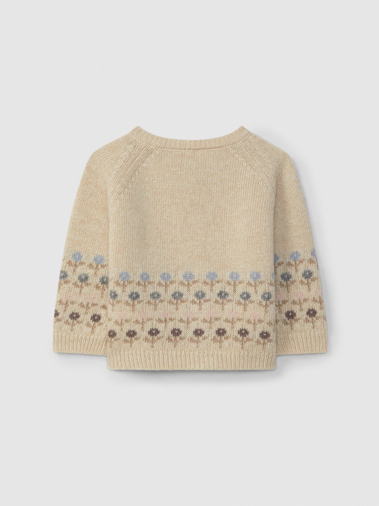 Cardigan jaquard lavorato a maglia cardigan