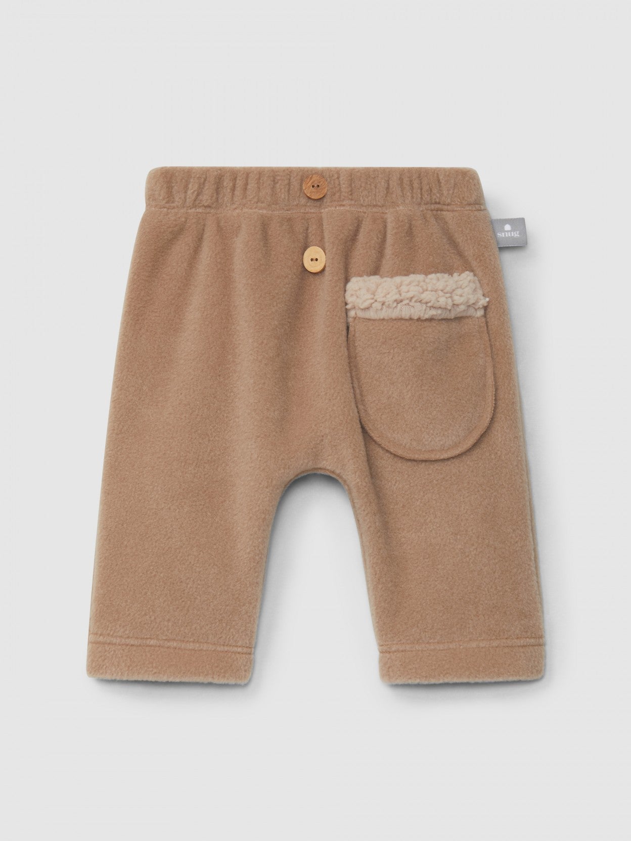 Pantaloni in pile ricilato pantalone