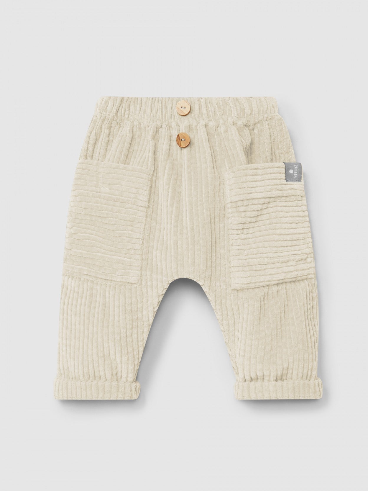 Pantalone in velluto a coste con tasche