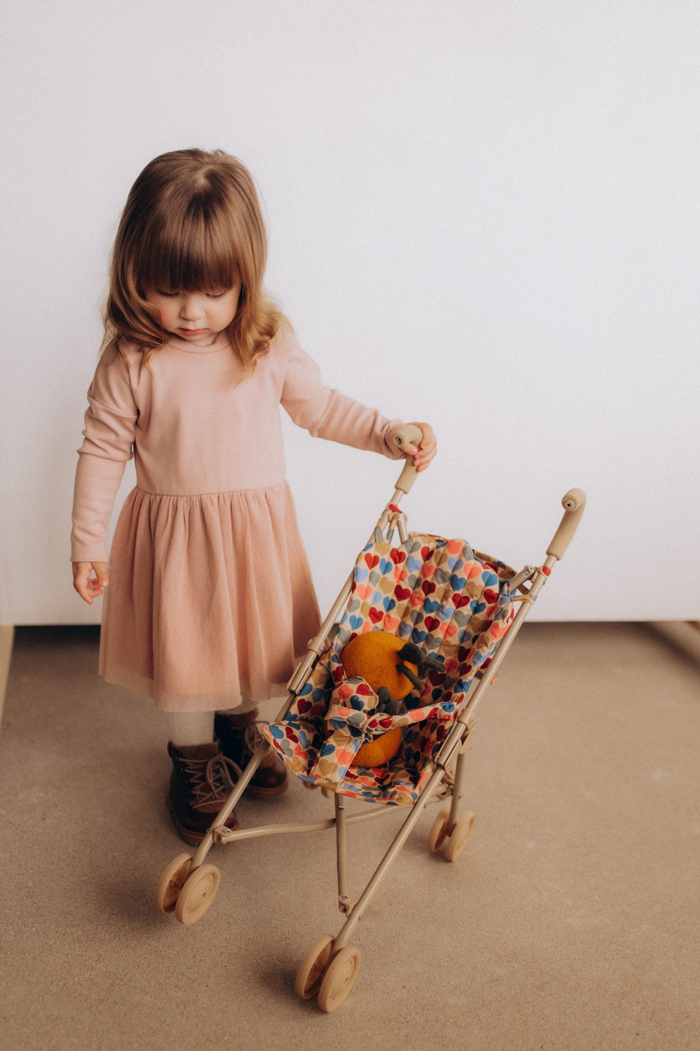 Vestito Bambina Gonna Tulle - Cotone GOTS Certificato Elegante Woolyorganic vestito