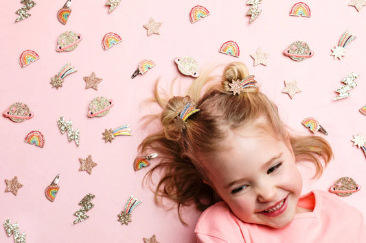 Fermaglio per capelli stella cadente fermacapelli