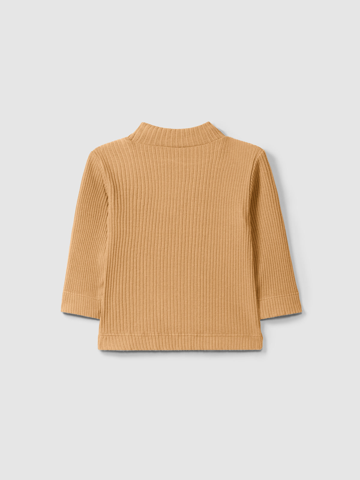 Maglia collo alto in cotone biologico