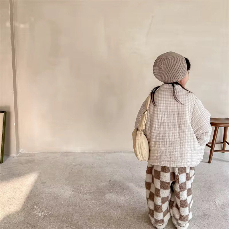 Piumino Nellie a quadretti