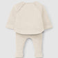 Set due pezzi neonato sabbia set neonato