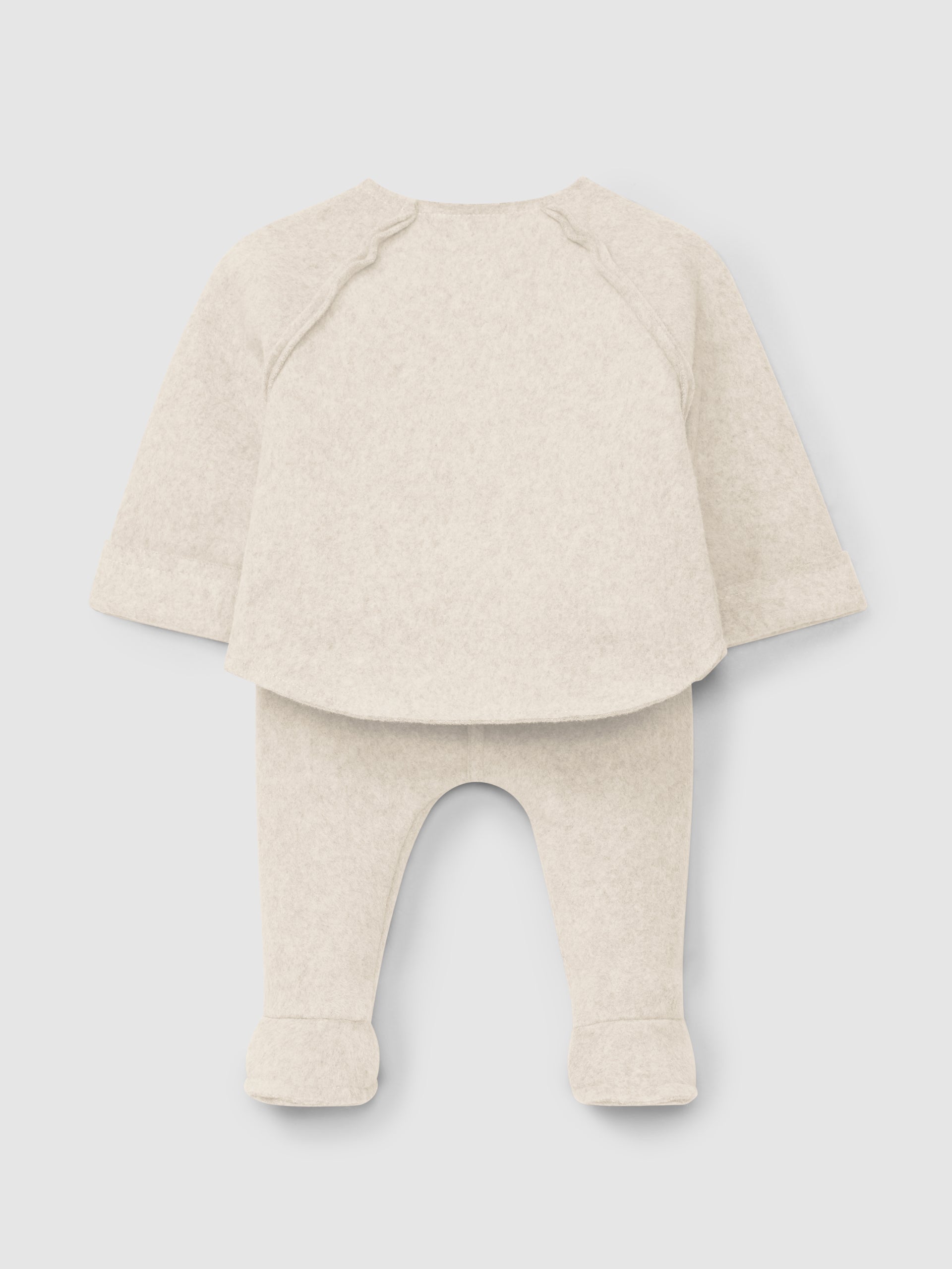 Set due pezzi neonato sabbia set neonato
