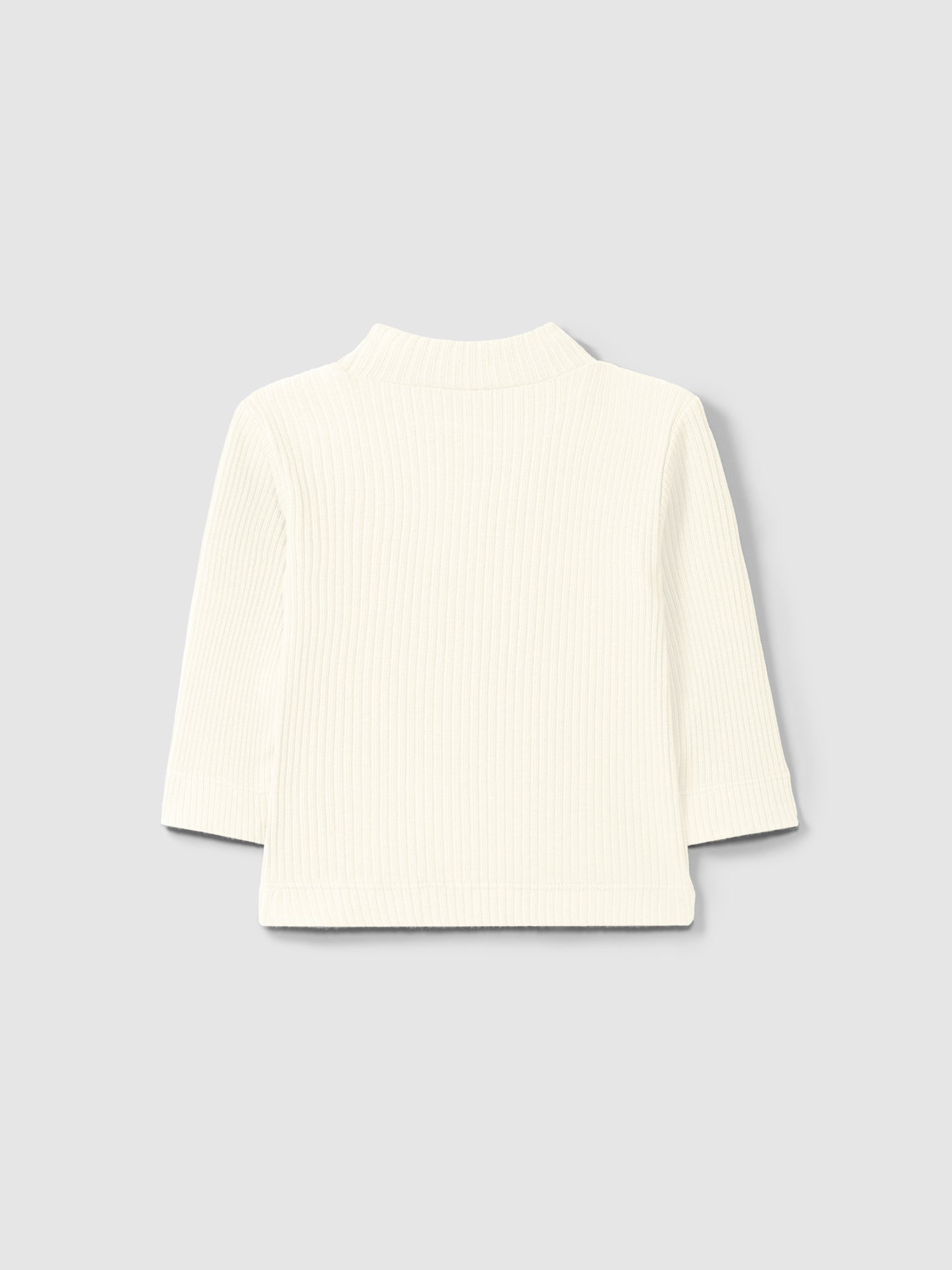 Maglia collo alto in cotone biologico