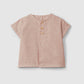 Camicia in tessuto rigato camicia