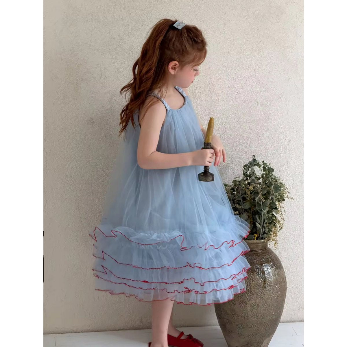 Abito in tulle a strati Tru