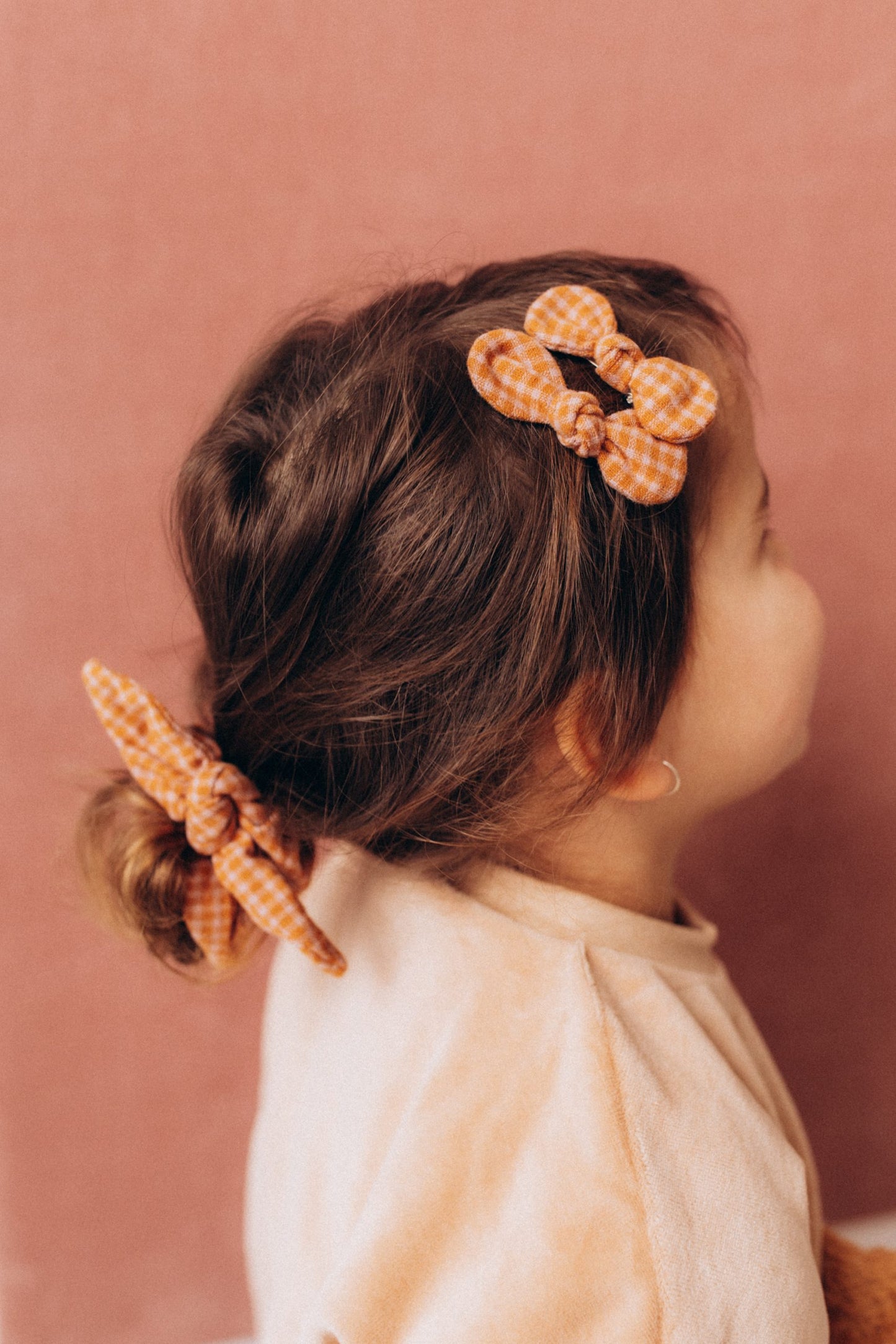 Scrunchie a quadretti