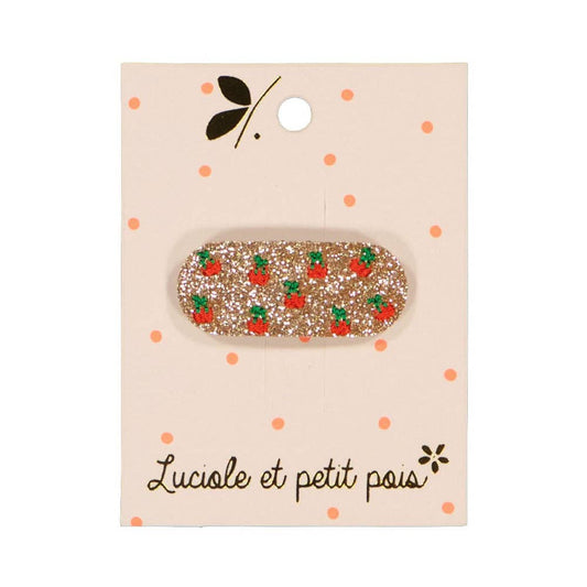 Fermaglio per capelli Cherry - Rosso fermacapelli