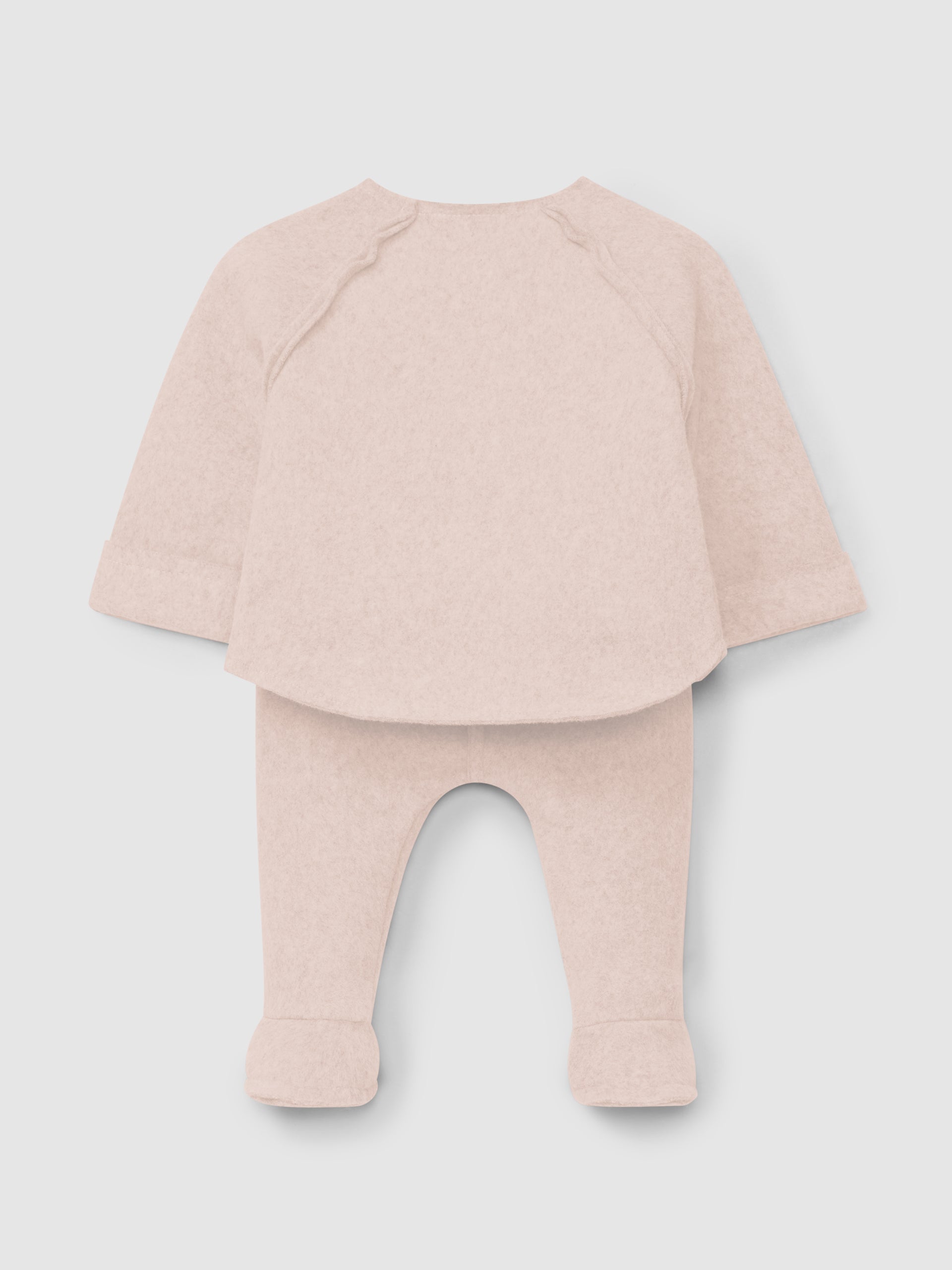 Set due pezzi neonato rosa set neonato