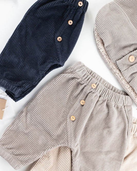 Pantaloni in velluto di cotone pantalone