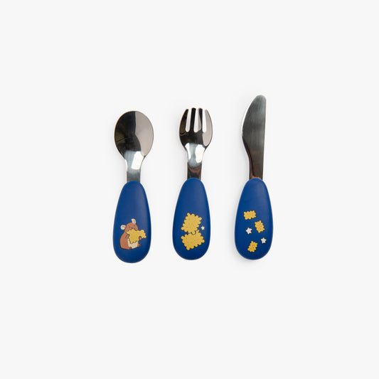 Servizio di posate in silicone