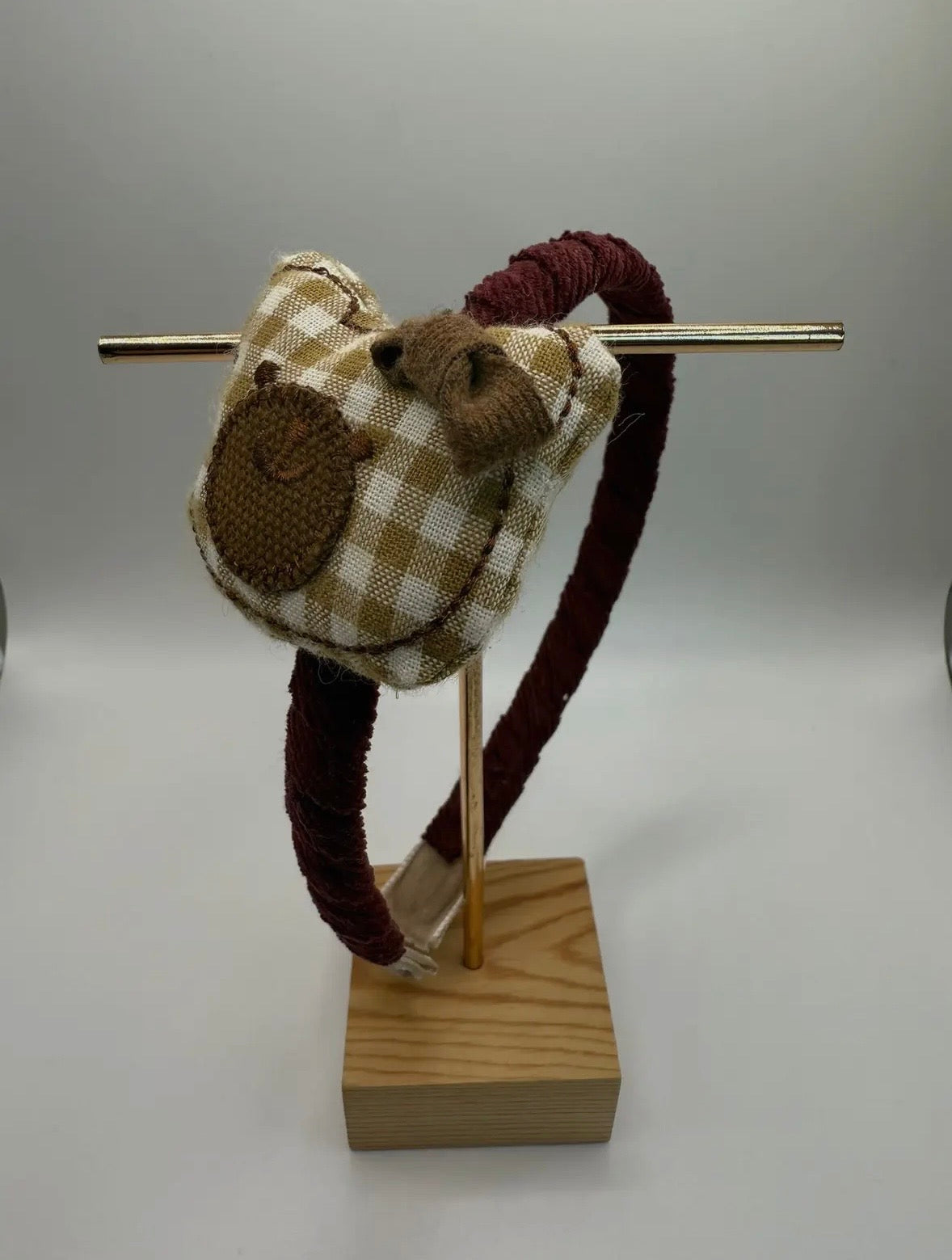 Cerchietto Teddy Vichy