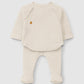 Set due pezzi neonato sabbia set neonato