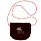 Borsa in velluto con ciliegie
